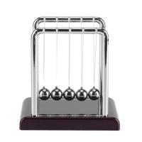 Newton Cradle Equilibrio De Bolas De Acero Juguetes De Escritorio Para La Ciencia Y La Física Decoración Para El Hogar Y La Oficina Suministros Escolares - details 0