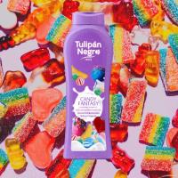 Gel de Baño Tulipán Negro Candy Fantasy, 650 ml - Hidratación y Fragancia Duradera, Cuida tu Piel - details 0