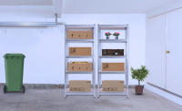 AREBOS 2x Estanterías para Cargas Pesadas Estanterías Taller Estanterías Oficina - details 1