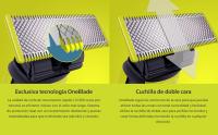 Philips OneBlade Pro Afeitadora de Barba y Corporal, 1x cuchilla 360 para la cara; 1x cuchilla 360 para el cuerpo; Protector de piel; Peine corporal (3 mm) Pantalla LED; Soporte de carga; Estuche de viaje y Cable de Carge USB-A. (QP6652/61) - details 2