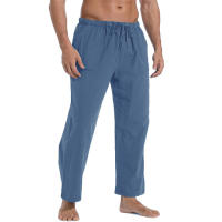 Pantalones Grandes King Billion Para Hombre Algodón Y Lino Estilo Ingles Rectos Cierre Elástico Casual Comodidad Talla Media - details 11