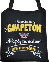 Delantal Frase Papa Además de Guapetón Papa tú vales un Montón . Regalo Padre . Padres . Dia del padre - details 1