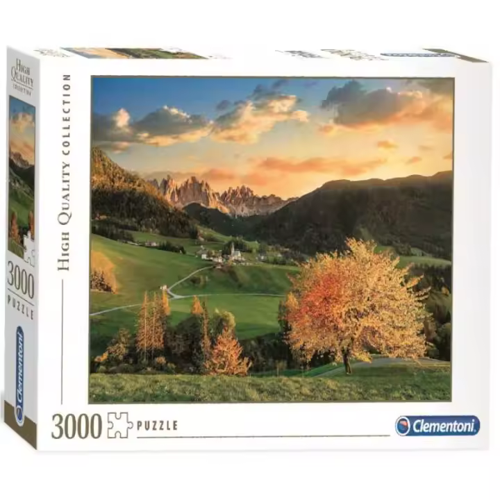 Puzzle 3000 piezas Montaña Los Alpes Europa Clementoni - 1