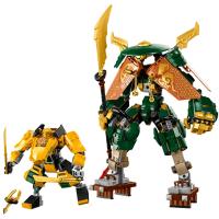 Bloques De Construcción Compatible MOC Sets Serie Ninja Con Mechas De Lloyd Y Arin Juguetes Para Niños Regalo De Cumpleaños - details 4