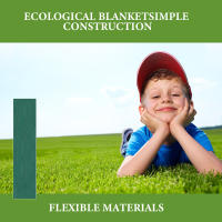 Mata De Semillas De Grama Biodegradable Roll Para Prevenir El Viento Y Consolidar La Tierra Adecuado Para Plantas De Verduras Frutas Y Flores - details 4