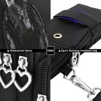 Bolsos Cruzados Tipo Billetera para Teléfono Móvil, Negro - details 2