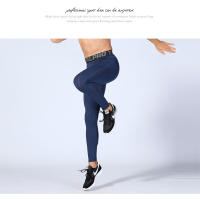 Pantalones De Entrenamiento De Veludo Para Hombre Con Bolsillo Térmicos Estrechos Para Correr En Otoño E Invierno - details 5