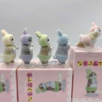 Caja Sorpresa De Figuras De Madera Miniatura De Dibujos Animados Auténticas Bendiciones De Gato Y Delfín Juguetes Para Niños Decoración De Colección - details 10