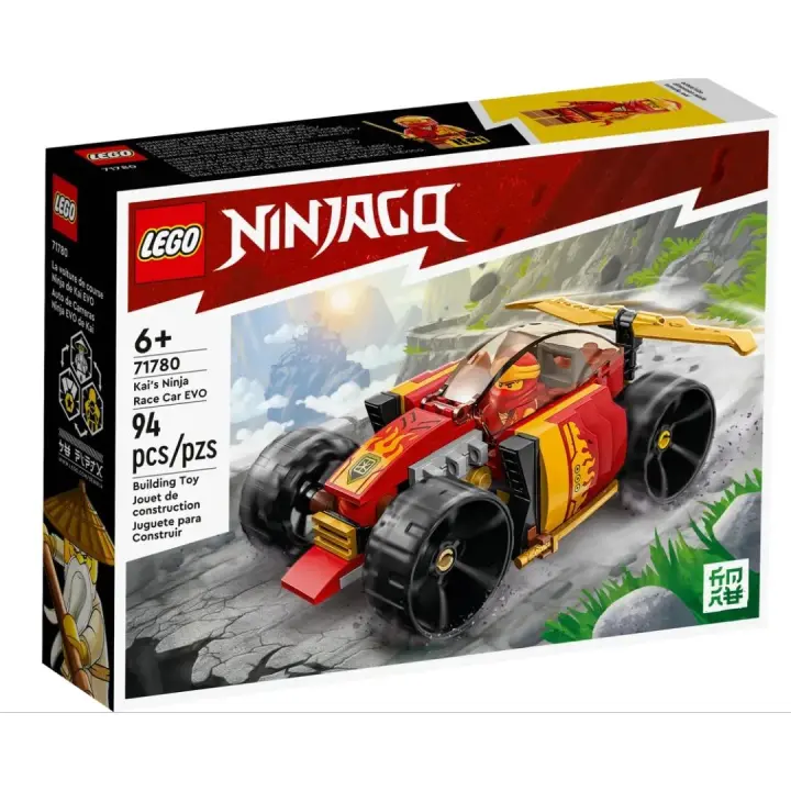 LEGO NINJAGO COCHE DE CARRERAS NINJA DE EVO DE KAI SET 71780 - 1