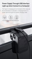 Lámpara De Escritorio LED Baseus Luz De Pantalla Para PC Y Laptop Soporte De Colgante Luz De Mesa Para Monitor LCD Luz De Lectura Y Estudio USB Ajustable En Color Calor Y Frío - details 13