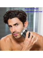 Mini Afeitadora Eléctrica Para Hombres Cuchilla Poderosa Portátil Recargable Pelacabelo Y Barba Recortadora De Barba - details 0