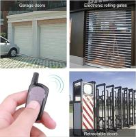 Duplicador De Control Remoto Para Garage 433MHz Comando De Puerta Porta Código Eléctrico De Rol Clon Acceso Portal Código Fijo - details 3