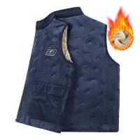 Chaleco Sin Mangas Para Hombres 5XL Impermeable Y Cálido Con Capucha Estilo Coreano Casual Para Otoño E Invierno Talla Regular - details 3