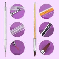 Set De Pinceles Para Uñas 6/31Pcs Diseño De Pincel Para Pintura Dibujo Grabado Puntada Línea Plana Y Ventosa Herramientas De Manicura Para Acrílico Gel UV Y Esmalte De Uñas - details 20