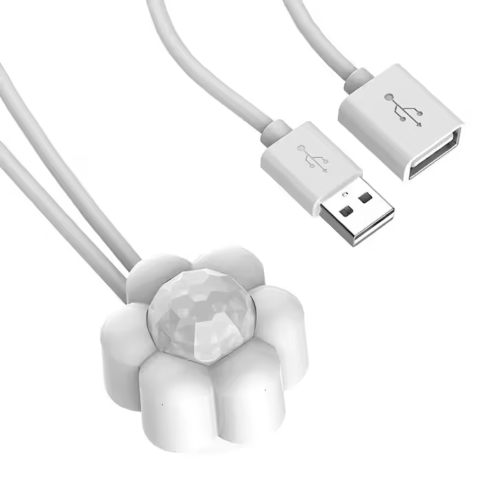 Interruptor De Dispensador De Agua Infrarrojo USB Recargable Para Bebedero Automático De Mascotas Material Plástico - 1