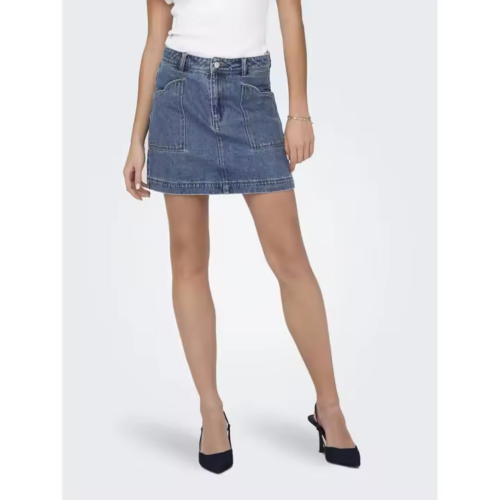 Ropa mujer Faldas Only Falda Corta Mariana Azul - 1