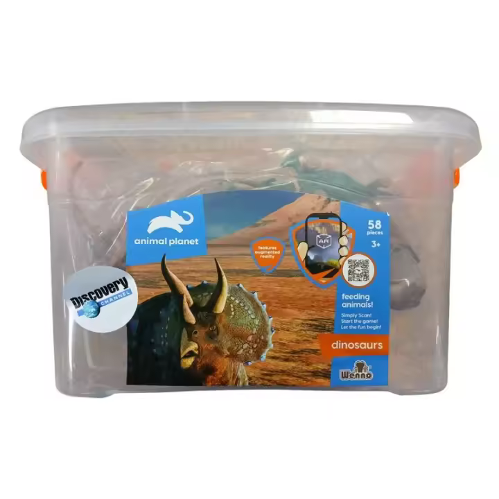 Cajón con dinosarios de Discovery con 58 piezas D6825 - 1