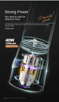 Máquina Eléctrica Inalámbrica Licuadora Portátil de Cocina para Hielo Anaranjado - details 6