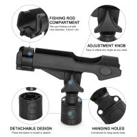 Soporte Ajustable Para Caña De Pescar Con Montura Para Kayak De Plástico Herramienta De Pesca Para Actividades Al Aire Libre - details 7