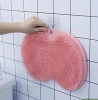 Pulgar De Silicona Reutilizable Para Limpieza De Pared Y Masaje En La Bañera Escobilla De Ducha Con Masajeador De Pies Mat De Masaje Para El Baño - details 4