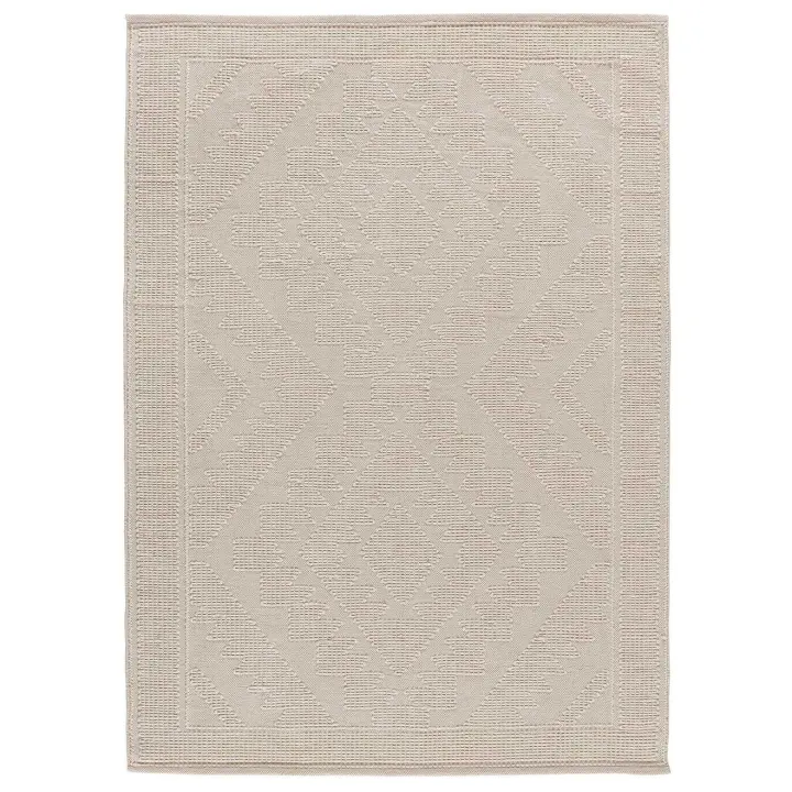 ATTICGO Alfombra de Interior Hecha a Mano en Crema - Pamuk 1140  60x90, 80x120, 120x170, 160x230 cm - 1
