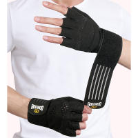 Guantes De Levantamiento De Peso GOUNOD Con Soporte De Muñeca Transpirables Antideslizantes Para Gimnasio Y Entrenamiento De Fitness Powerlifting - details 3