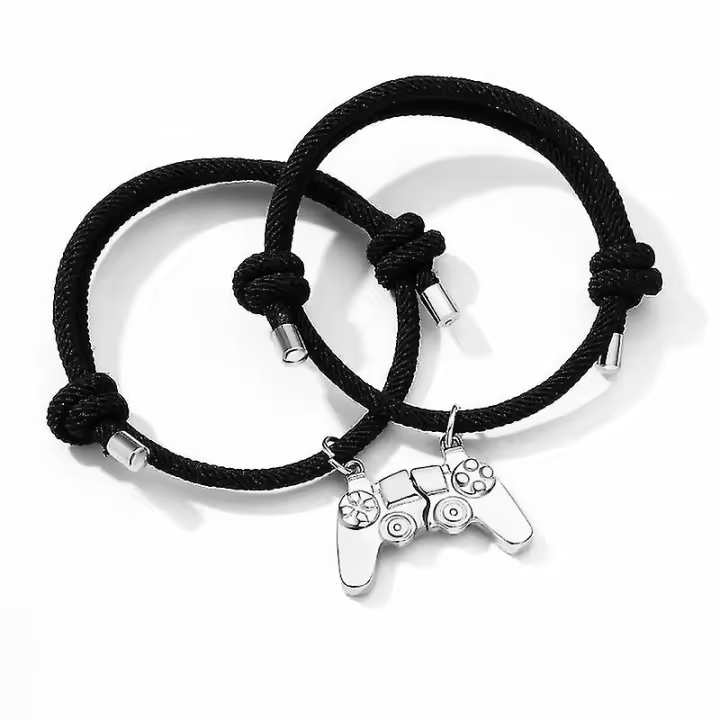 Pulseras de mejores amigas, pulseras de pareja, juego de pulseras de la amistad, pulsera BFF, regalo - 1