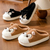 Nuevos Pantuflas De Invierno 2024 Para Mujer Y Hombre Antideslizantes Cálidas De Peluche Cómodas Para Dormitorio Y Uso Casual - details 6