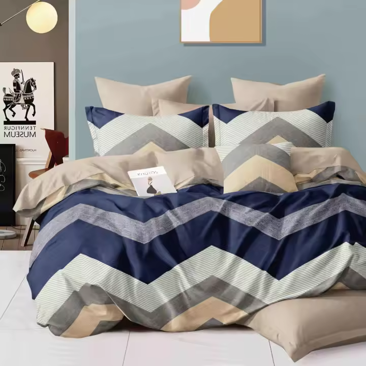 RedHer+Home Modelo Ter Juego de Funda Nórdica reversible Estampada para Cama 90/105/135/150 Funda nórdica Microfibra con cremallera - Funda almohada - Funda edredon suave y transpirable. - 1