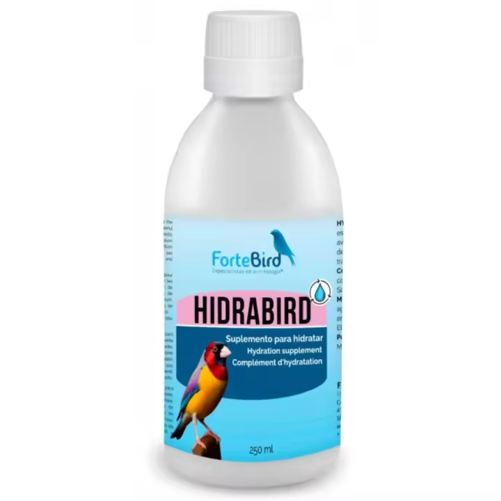Hydrabird Suplemento para hidratar y cuidar aves 250ml Fortebird - 1
