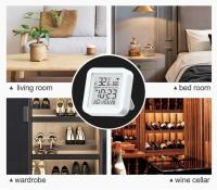 Sensor De Temperatura Y Humedad WIFI Tuya Para Hogar Inteligente Compatibilidad Con Alexa Y Google Assistant Medidor De Temperatura Y Humedad Preciso Rango 0℃~60℃ Y 0% RH~99% RH - details 8