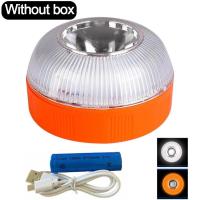 Luz De Emergencia Recargable V16 Homologada Por DGT Con Inducción Magnética Luz Estroboscópica Para Coche Nuevo - details 0