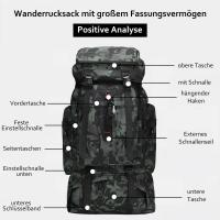 Mochila de senderismo 80L, mochilas de senderismo, mochila de viaje, mochila para alpinismo impermeable, Daypack de escalada camping y turismo para hombre y mujer - details 4