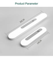 Lámpara Nocturna LED De Inducción Corporal Con Adhesivo Y Succión Magnética Para Armario Luz De Tira Larga Recargable Moderna - details 1