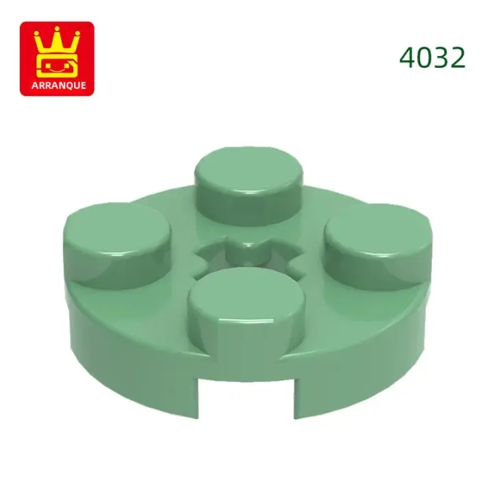 Wange 249Pcs 4032 Bloques Redondos 2x2 De Construcción Compatible Con Todas Las Marcas De Bloques De Construction Juguetes Para Niños Caja De Regalo - 1