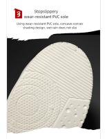 Zapatos De Deporte Casual Para Hombre Antideslizantes Transpirables Con Suela Gruesa Zapatillas Estudiantiles Para Caminar Al Aire Libre - details 7