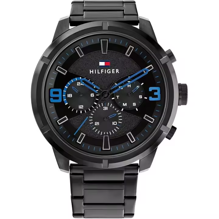 Tommy Hilfiger Reloj hombre 1792070, Incluye Caja Original, Diámetro: 50MM - 1