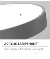 Lámpara De Techo LED Moderna En Colores Macarón Iluminación Para Nuevos Hogares Decoración Para Dormitorio Vestíbulo Pasillo Tecnología Inteligente Incluye Bombilla Fuente De Alimentación AC 220V Estilo Art Déco - details 6