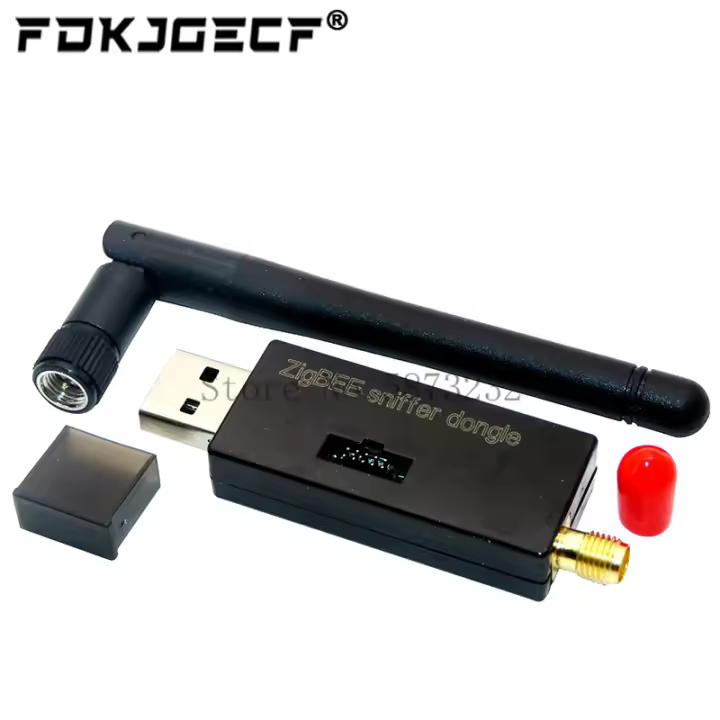 Análisis De Protocolo De Módulo De Captura De Paquetes Zigbee CC2531 CC2540 Wireless Sniffer Placa Limpia Con Interface USB Antena - 1
