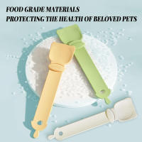 Cuchara De Alimentación Para Gatos Y Perros Dispensador De Alimentos Para Mascotas De Plástico Resistente Mango Largo Para Distribuir Comidas Húmedas - details 1