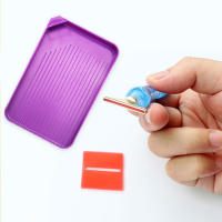 Tazón De Diamantes Azul Para Pinturas DIY Capacidad Grande Discusión De Boquilla Para Manualidades Y Artesanías 5D - details 2