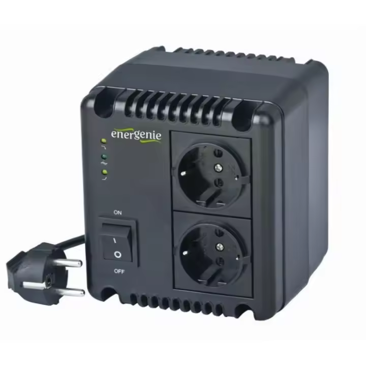 Energenie Estabilizador de Corriente Gembird 220V 1kva 600W - Protege Tus Dispositivos - 1