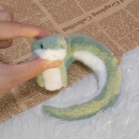 Juguete De Peluche De Gato Lindo Y Serpiente Duradero Para Juegos Interactivos Y Relajación Adecuado Para Gatos Y Perros - details 1