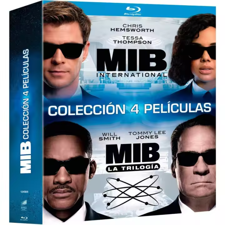 Pack 1 + 2 + 3 + International: Men in Black (BD) [Blu-ray] - 1