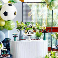 37 PCS Decoración De Pastel Deportiva Con Fútbol Baloncesto Béisbol Tenis Golf Para Niños Y Adultos Hombres Tema Deportivo - details 11