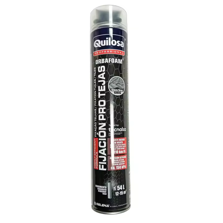 Quilosa orbafoam tejas espuma poliuretan gris bp-650 ml 10050639 - 1