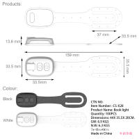 Nueva lámpara de lectura con clip, lámpara con clip para libros, lámpara de tarjeta, lámpara de libro creativa, lámpara de noche, lámpara de mesa, mini lámpara con protección para los ojos - details 10
