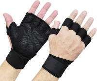 Guantes De Gimnasia Y Entrenamiento Para Hombres Y Mujeres Protección De Mano Y Muñeca Deporte Fitness Y Construcción Corporal - details 2