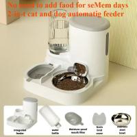 Tazón De Gato Automático Alimentador Agua Dispensador Integrado Tazón De Comida Para Perros Y Gatos Accesorios Para Mascotas - details 17