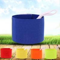 Armband De Fútbol Profesional Ajustable Colorido Anti-deslizamiento Para Jugadores Capitanes Band De Mano Deportiva - details 4